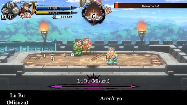 River City Saga Three Kingdoms ALL BOSSES NO DAMAGE смотреть онлайн