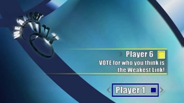 The Weakest Link Interactive DVD (Game 5)