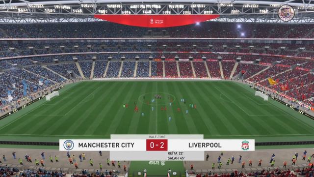 Man City v Liverpool Emirates FA Cup 2021/22 Semi Final FIFA 22 смотреть онлайн