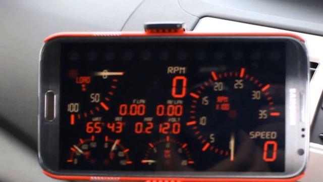 Vgate iCar2 OBD2 Bluetooth in Android (Samsung Note2) смотреть онлайн