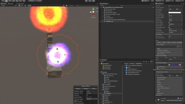 Unity3d with AR Foundation - How to Use Body Tracking With Head And Hand Particles? смотреть онлайн
