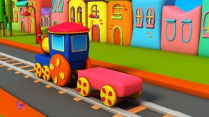 Стройте с фигурами + Больше обучающих видео для детей с Бобом Поездом