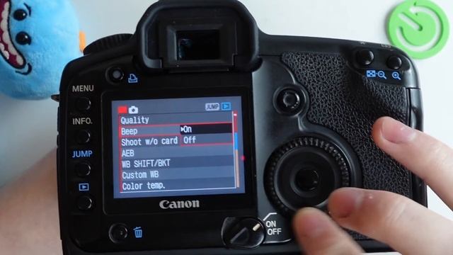 Canon 5D - How To Enable & Disable Beep смотреть онлайн