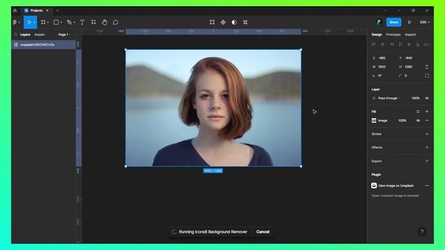 Remove Background In 1-CLICK From Images In Figma | Figma Background Remover Plugin