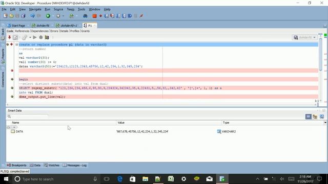 oracle debugger смотреть онлайн