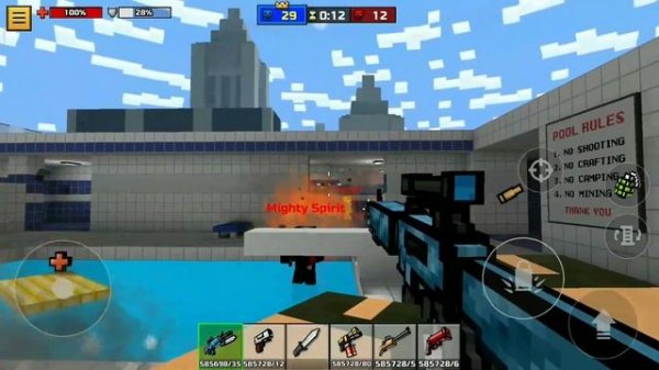 Minecraft pixel gun 3D FPS PVP shooting mod .Gamepo