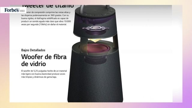 LG XBOOM 360, una bocina que eleva la fiesta a otro nivel | #ForbesReview смотреть онлайн