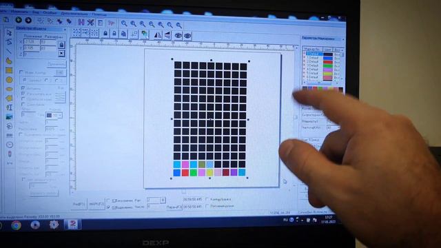 Чёрный цвет на лазерном гравере - Jpt50lp F163
