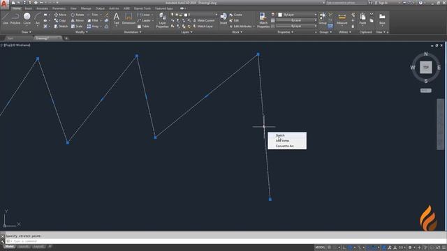 Curso AutoCAD 2D - Aula 1.9 Trabalhando com polyline смотреть онлайн