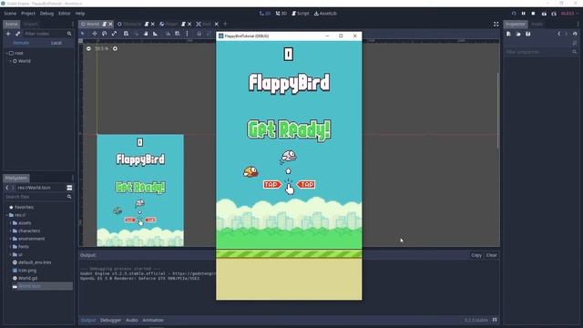 Lets Create Flappy Bird! #14 The End - Godot Tutorial смотреть онлайн