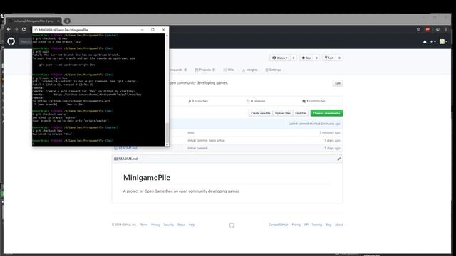Creating your own branch to work on using git (Git Bash) смотреть онлайн