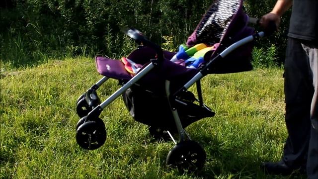Ecobaby Olympic Bamia 2018 легкая прогулочная коляска с перекидной ручкой, 9,95 кг смотреть онлайн