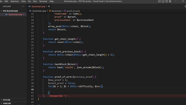 Blockchain With PHP смотреть онлайн