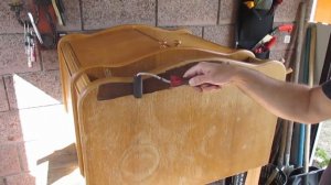 Покраска на лакированную поверхность - обновляем мебель