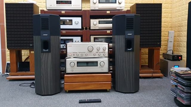 Amply Sansui AU-Anpha 707KX thùng xốp + Loa Bose 701 2 lỗ màu xám. Combo vừa nghe vừa hát. смотреть онлайн