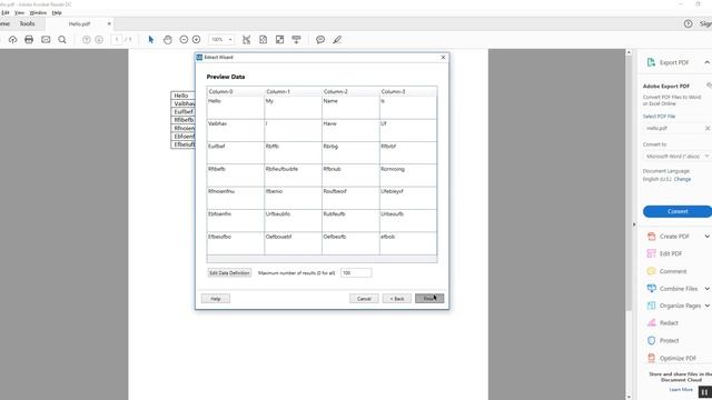 Table extraction from pdf смотреть онлайн