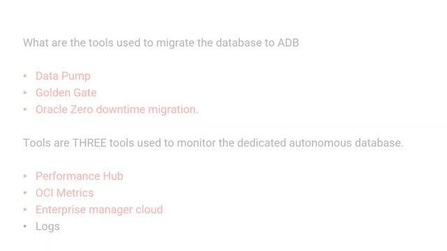 Oracle Autonomous Database Specialist 2021 ( 1Z0-931-21) смотреть онлайн
