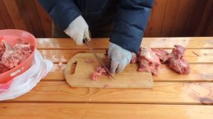 Пластунский Нож, Сталь Кованая 95х18. Разделка Мяса