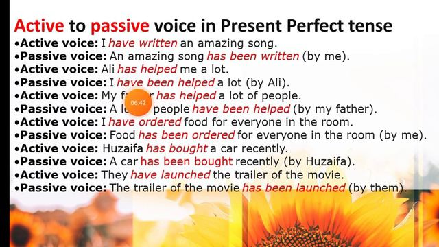 present perfect tense passive voice ||perfect tense passive voice|| ||passive voice|| #passivevoice смотреть онлайн