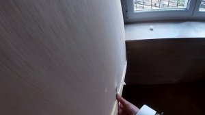 Обработка фанерных стен и скошенных потолков.
