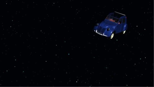 Vue animation 2cv in space - 30fps blur смотреть онлайн