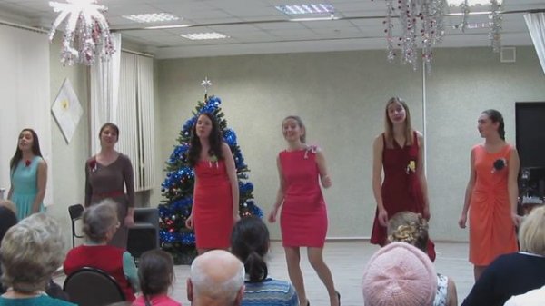 "А снег идёт". Женский ансамбль хора "Возрождение".