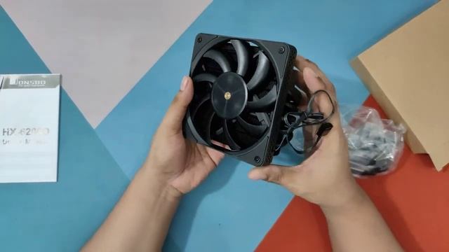 Jonsbo HX6200D Black Low Profile Cooler CPU - Unboxing смотреть онлайн