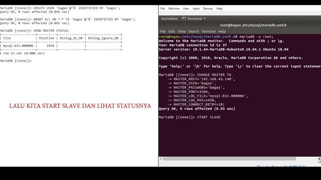 Tutorial Replikasi Master Master (2 Arah) Dengan OS Windows 10 Dan Ubuntu 18.04 смотреть онлайн