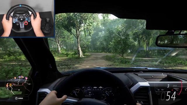 Ford F450 - Realistic OFFROAD Driving - Forza Horizon 5 | Steering Wheel + Shifter. смотреть онлайн