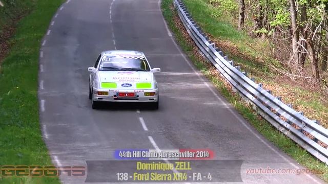 Ford Sierra XR4 - Dominique ZELL - HILL CLIMB - 2014 - Abreschviller-St. Quirin смотреть онлайн