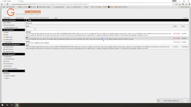 Quality Game Servers - How to install Exile and BEC in under 2 minutes! смотреть онлайн