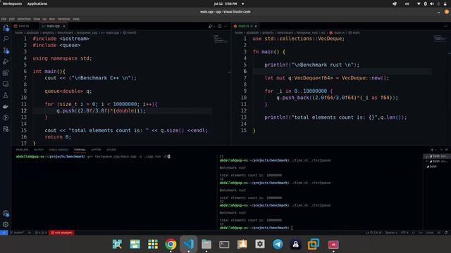 Benchmarking – Rust vs C++ Part1 [English] смотреть онлайн