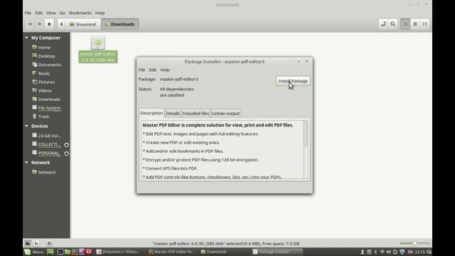 Install Master PDF Editor 3 (to create or edit PDF file) in Linux Mint / Ubuntu смотреть онлайн