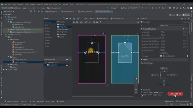 Belajar Android Studio Pemula Kotlin 16 Cara Membuat Splash Screen dengan Image & Progress Bar смотреть онлайн