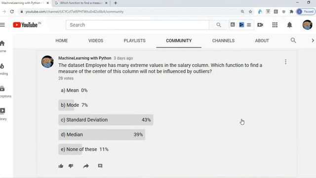 Solutions for Machine Learning - Data Science Interview Question | September 6 to 13th, 2020 - P1 смотреть онлайн