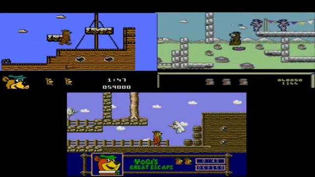 Yogi's Great Escape Longplays (Atari 800_C64_Atari ST)