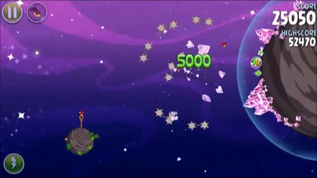 angry bird space cosmic crystals stage 5 смотреть онлайн