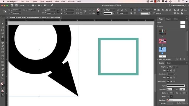 1. How To Make Arrows In Adobe InDesign CC смотреть онлайн