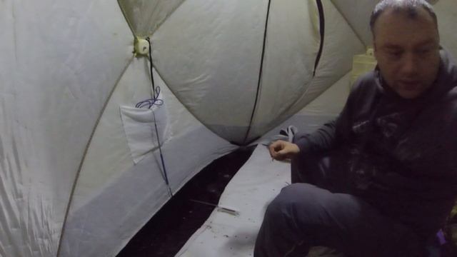Зимняя рыбалка с ночёвкой 5.12.2018г. Ловля леща в Кольчугино. смотреть онлайн