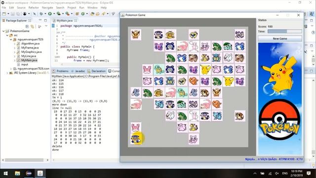 Game Pikachu - Java Source code Download Free смотреть онлайн