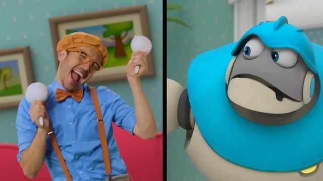 Blippi Visits ARPO The Robot - Robot Dance Off!!! | @ARPOTheRobot | Educational Cartoons For Kids