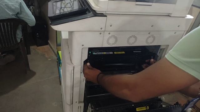 How to Replace and Reset HP A3 Printer Fuser Unit. смотреть онлайн