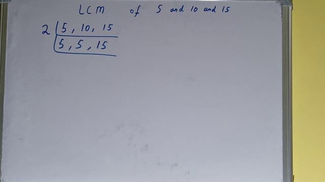 LCM of 5 and 10 and 15 смотреть онлайн