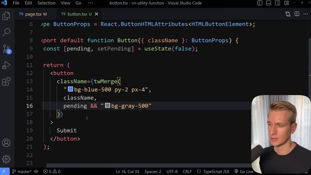 cn() - Every Tailwind Coder Needs It (clsx + twMerge) смотреть онлайн