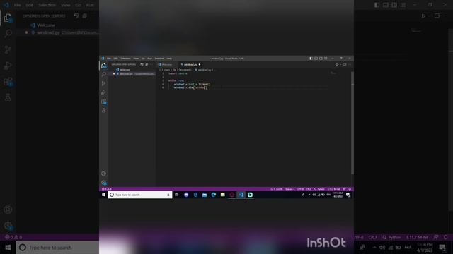 How to make a black window/Screen in python using the turtle module. ?? смотреть онлайн