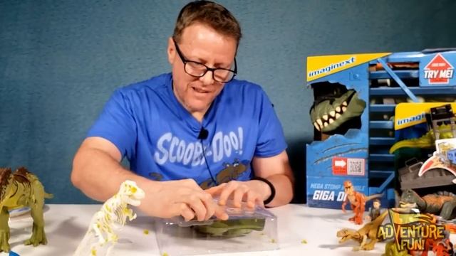 Jurassic World Dominion Official Movie Trailer 2 Toy Action Figures Jurassic Toys AdventureFun! смотреть онлайн