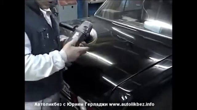 Полировка лакокрасочного покрытия автомобиля до зеркального блеска смотреть онлайн