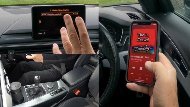 How to play music from a mobile through the bluetooth audio system in a 2016 Audi A4 смотреть онлайн
