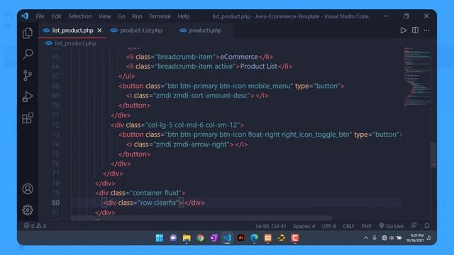 CREATE AN ECOMMERCE ADMIN PANEL WITH SCSS, JQUERY AND BOOSTRAP CSS смотреть онлайн