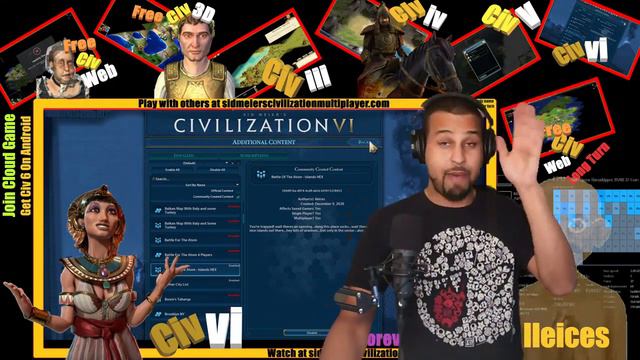 7 Civilization Game s At Once Civ 3, 4, 5, 6, FreeCiv, LT, And FreeCiv 3D Part 004 смотреть онлайн
